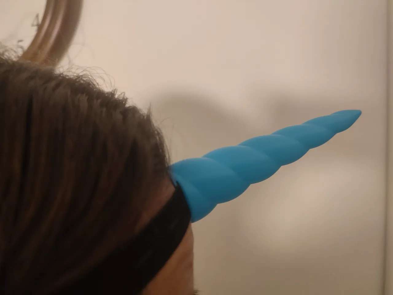 Unicorn Horn for Elastic- /Hairband