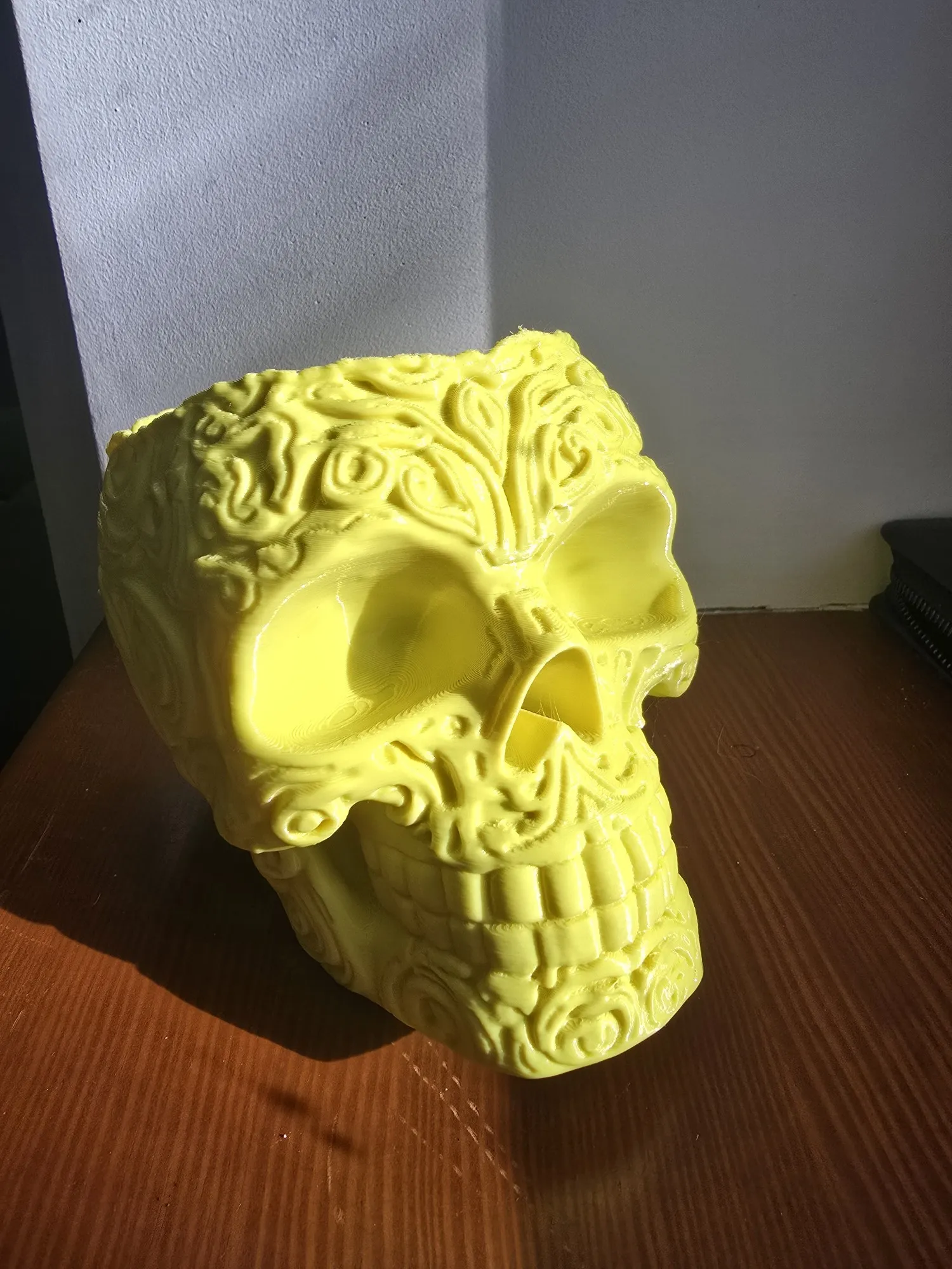 Skull Shaper Pot/Planter Cover-1