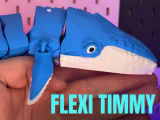 Flexi Whale Timmy - Print-in-Place Whale – No Supports-1