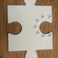 Bride & Groom Puzzle Pieces — Wedding Keepsake Set 💍-5