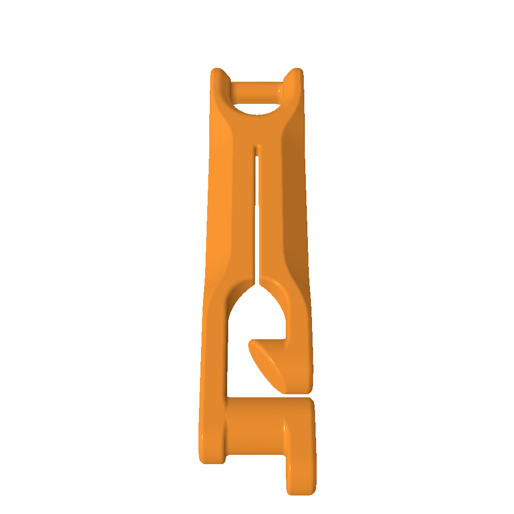 NEW Strong Flex door Carabiner by ddf3d on thingiverse