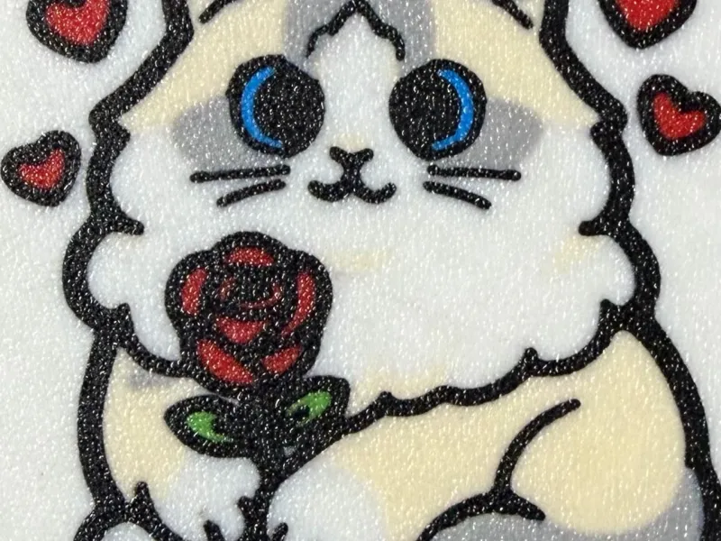Princess Rue The Ragdoll Cat Keychain