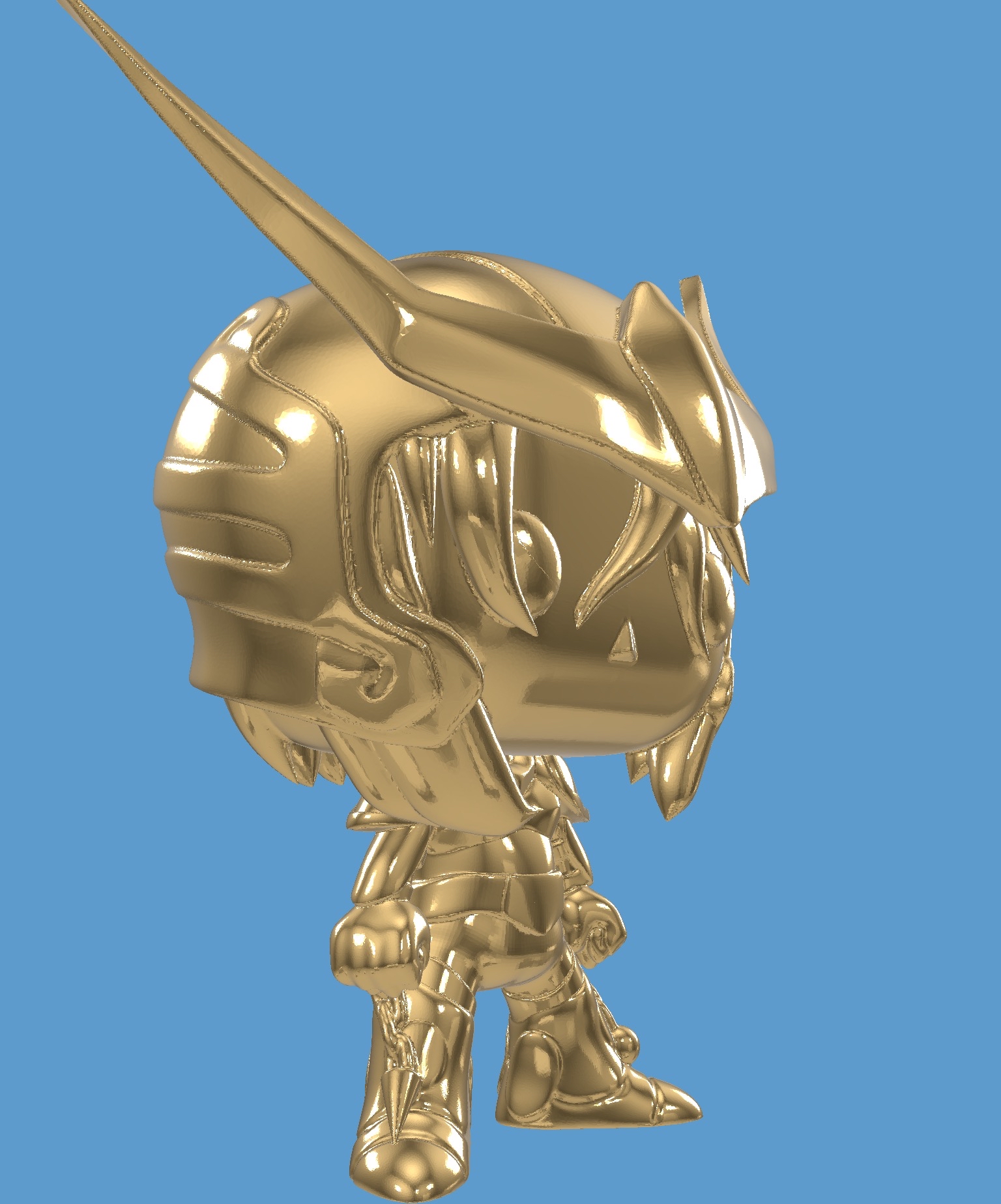 Shun caballeros del zodiaco Funko Pop | 3D models download | Creality Cloud