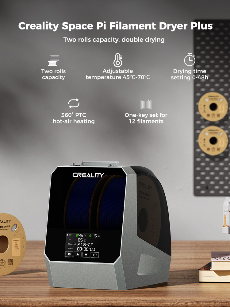 Creality Space Pi Filament Dryer Plus | Upgrade Kit | Creality
