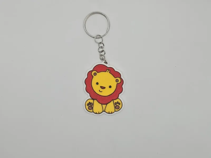 Cute Lion from Fisher-Price Baby Toy Keychain