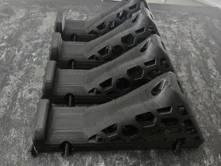 Air soft front hand support