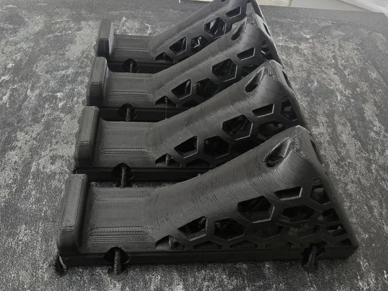 Air soft front hand support