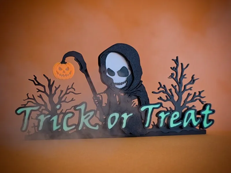 Stand d'Halloween « Trick or Treat »