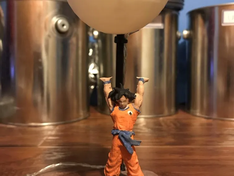 Goku Spirit Bomb Dragon Ball Z