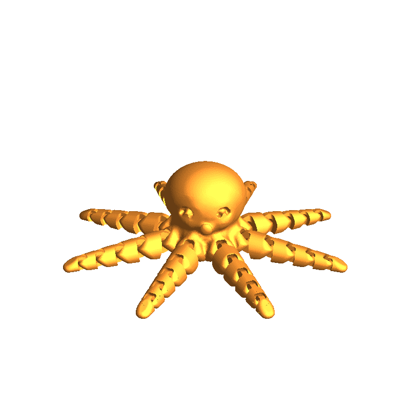 Cute Mini Octopus by DrLex