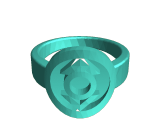 Indigo Lantern ring-0