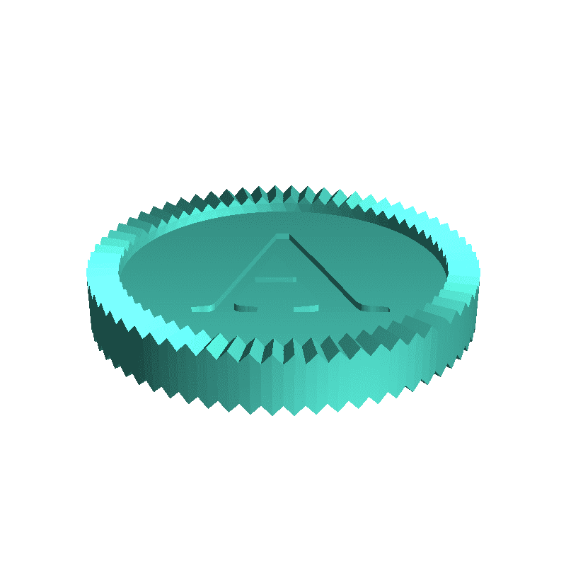 Checker for every letter AZ 3D models download Creality Cloud