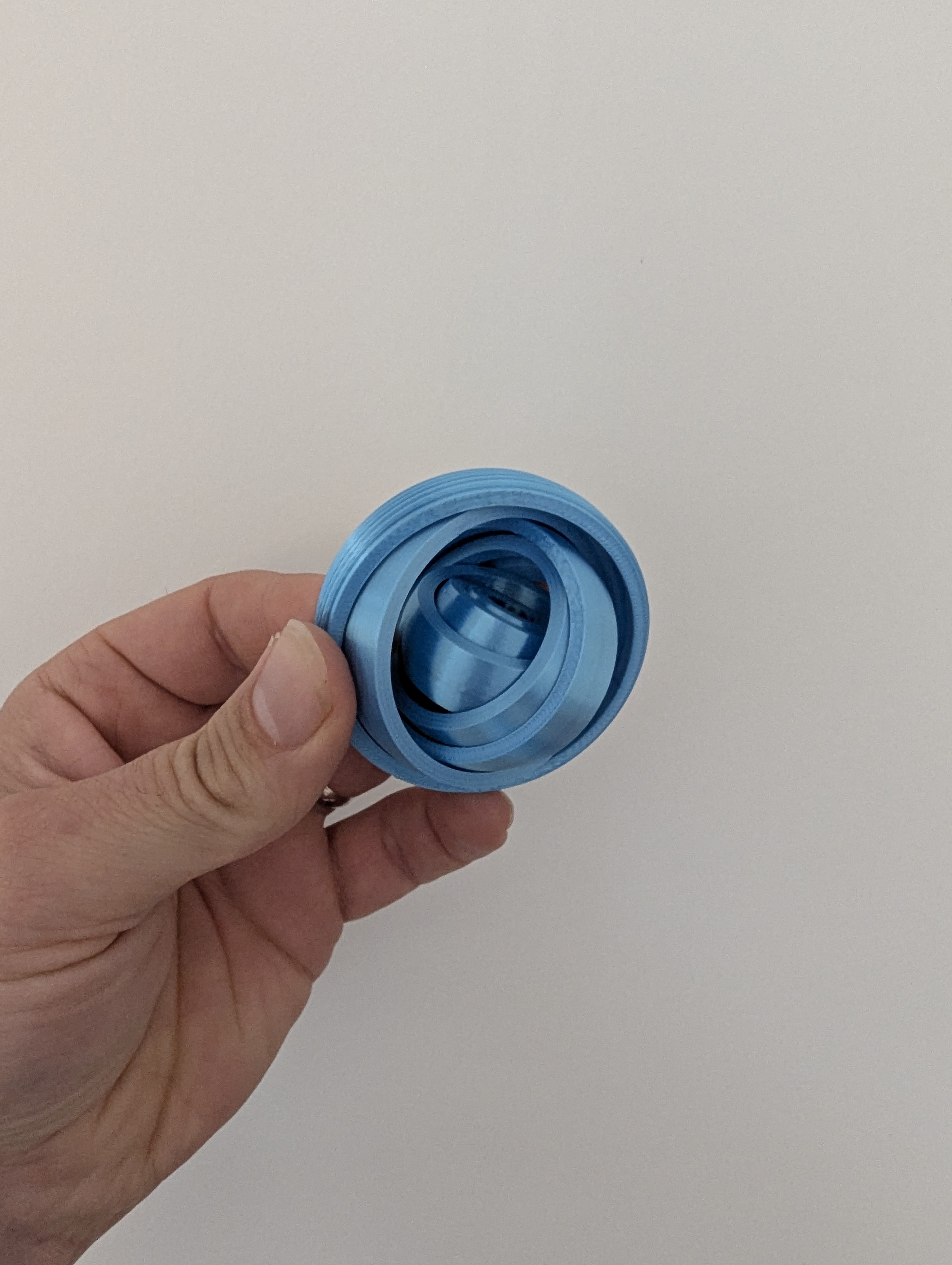 Unlimited Gyro Fidget Spinner - Toys - PLA - 3D printed product - фото 15