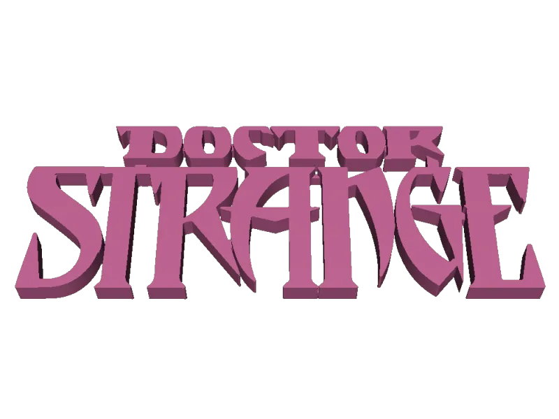 Namensschild Doctor Strange