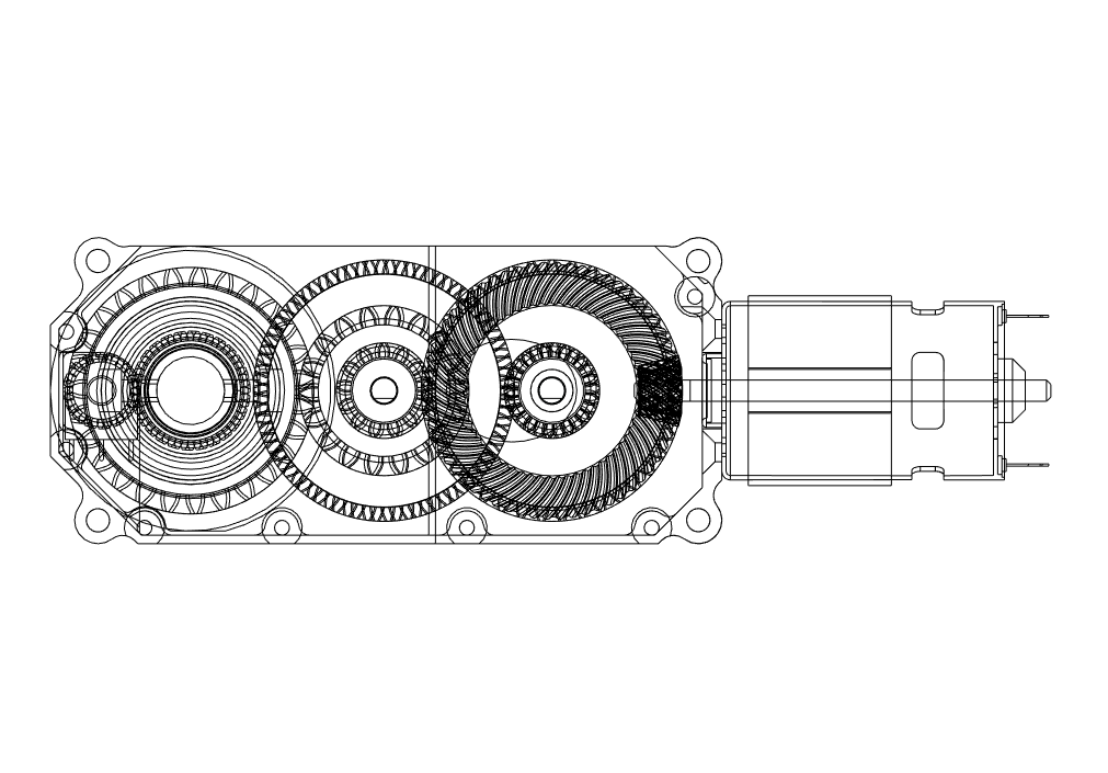 3D printable high torque servo/gearbox version 2 3D models download
