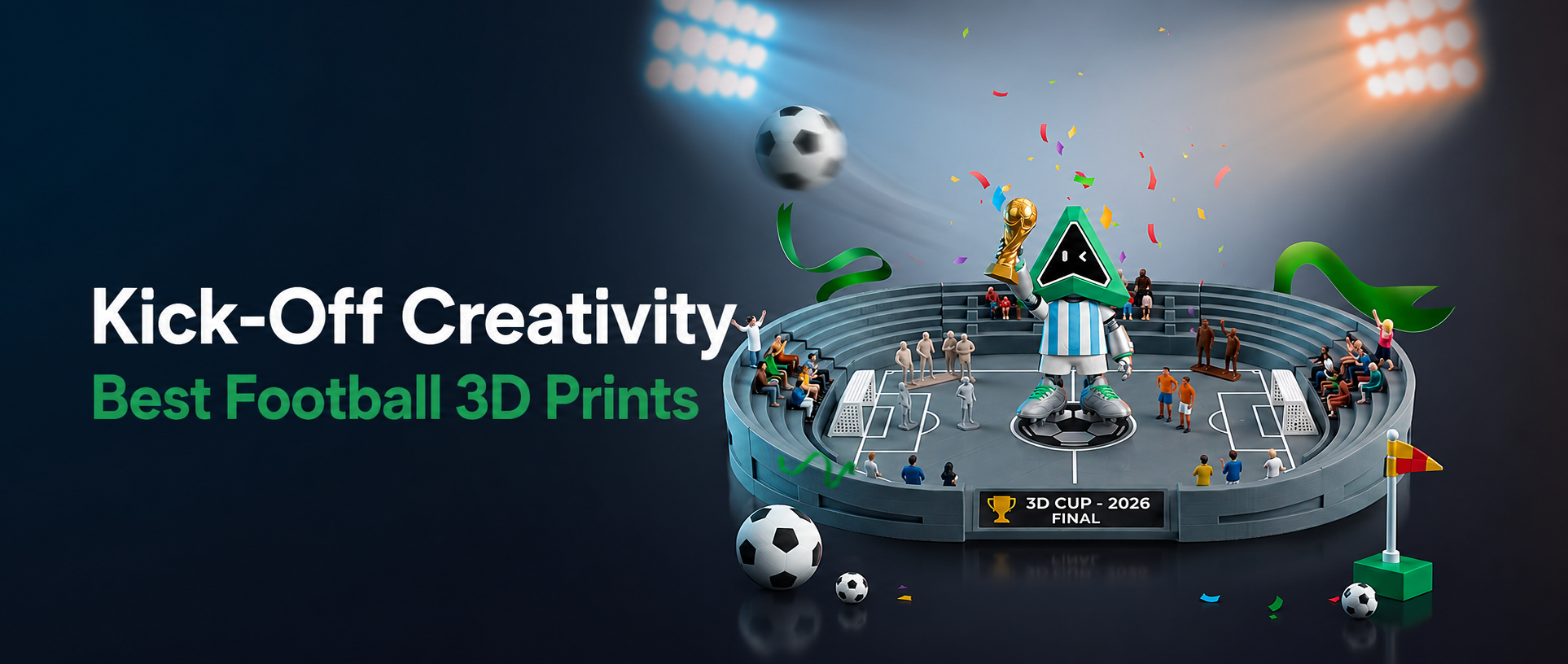 Kick-Off Creativity Best Football 3D Prints