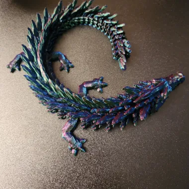 DRAGON ARTICULÉ RÉALISTE-0