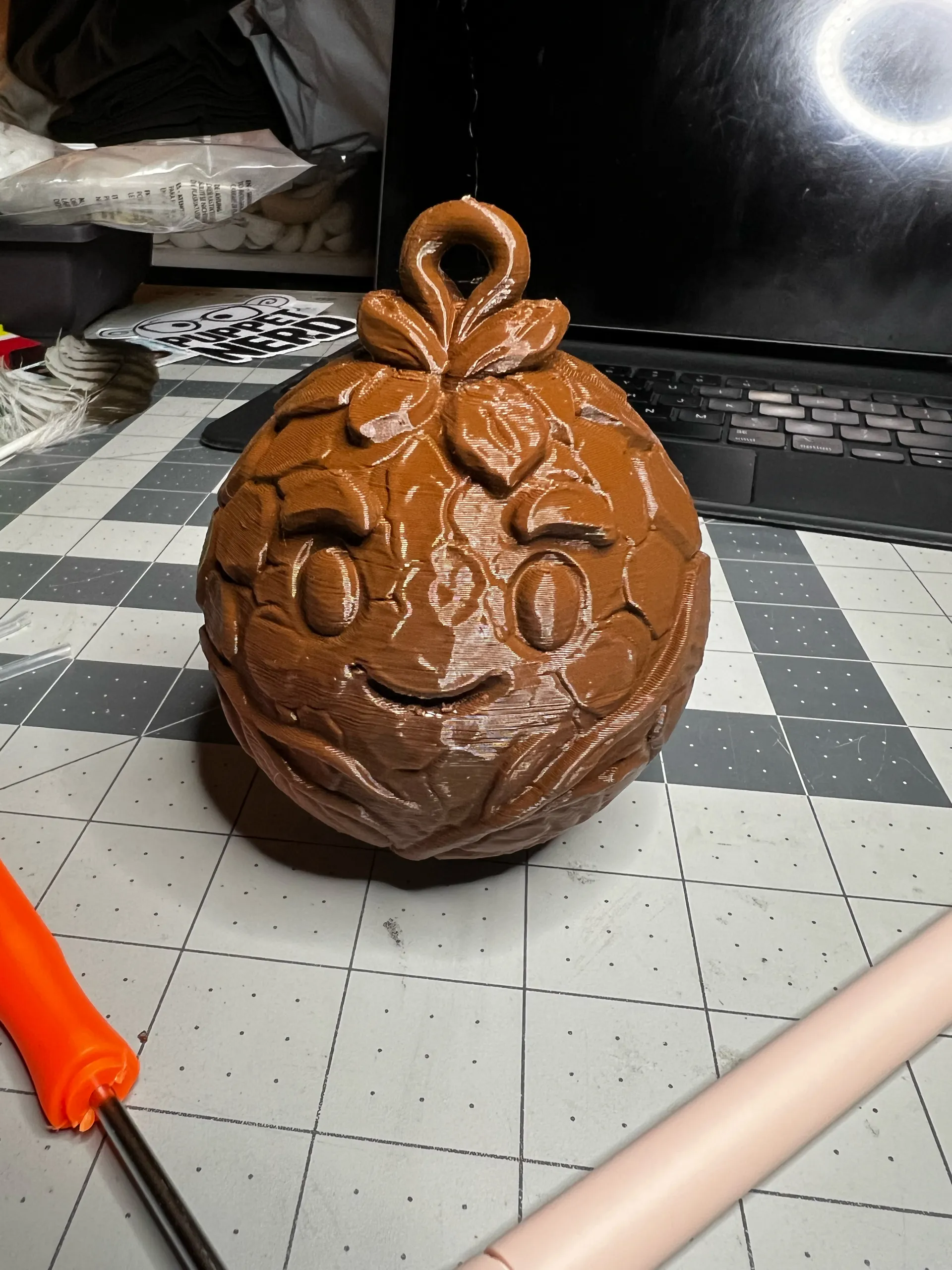 Christmas Earth Ornament-0