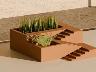 Double Ladder Pot Plant - Home Decoration