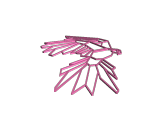 parrot stencil 2 d art-0