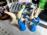 Lumpy Horns with Foam Inserts and Washer-3