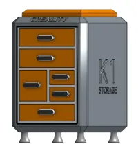 UPDATED - K1 Max | K1 | K1C Storage - 6 Drawers-0