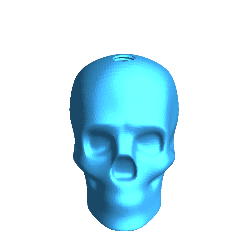 cymbal hardware skull knob | 3D models download | Creality Cloud