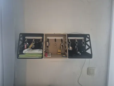 Wall Organizer - Home - PLA - 3D printed product - фото 16