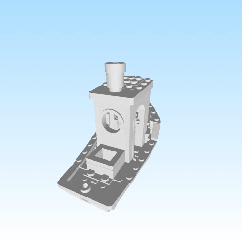 Lego Inspired Benchy-3