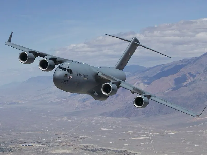 USS Army Boing C17 Global Master III