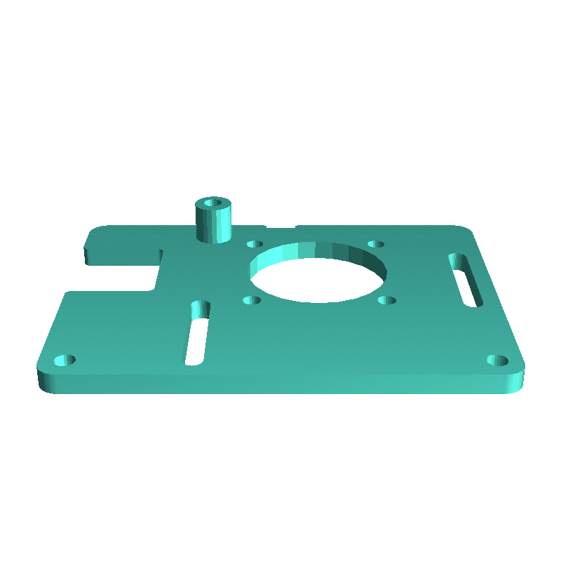 Minimal Raspberry Pi Model A+ Case FDM version