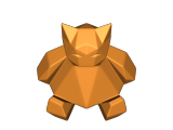 snorlax lowpoly-0