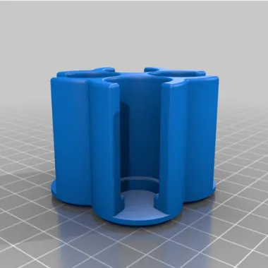 4x 18650 Batteryholder-0