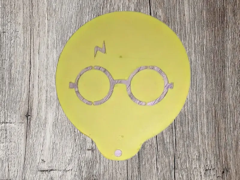 Harry Potter Coffee Stencil
