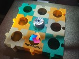 CNC Lathe Collet Stand, Puzzle Style.-0