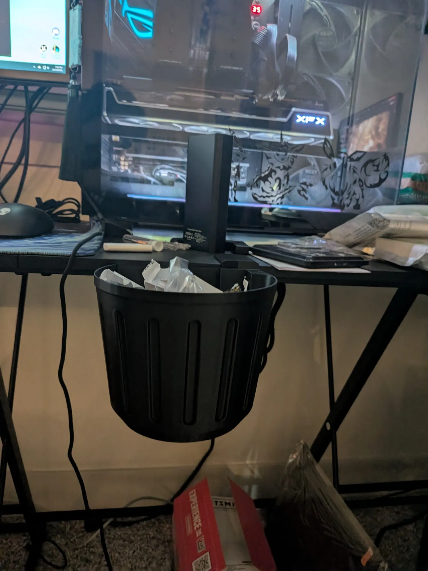 Removable Desk Bin Trash Can V3-1