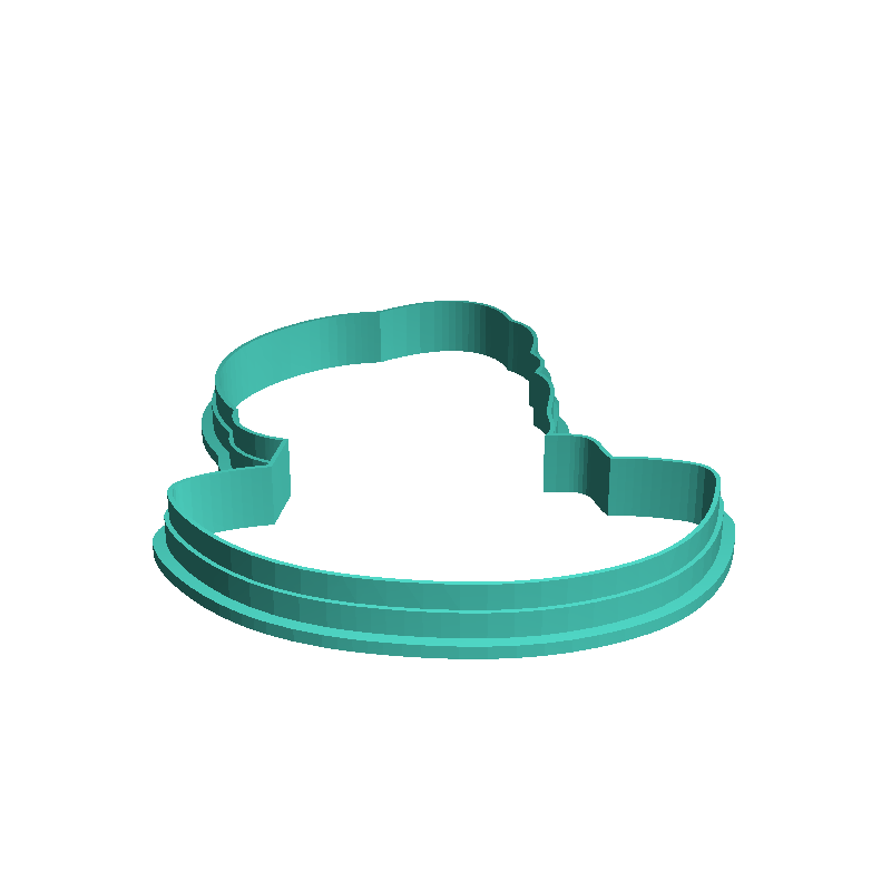 Scooby Doo cookie cutter set of 5
