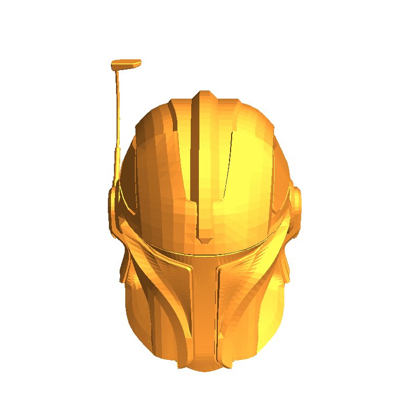 the mandalorian helmet - cosplay - gubbins