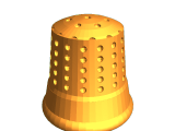 My Customized Thimble  - pour petit doigt-0