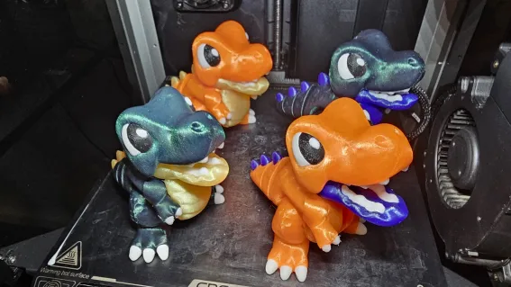 Шарнирный T-Rex - Игрушки и игры - PLA - изделие 3D-печати - фото 22