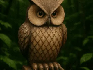Mini búho dorado 🦉