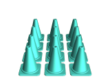 12 cones-0
