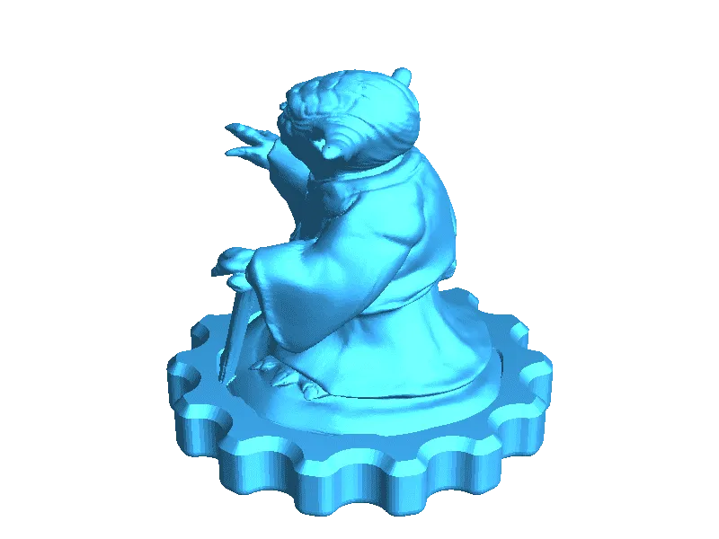 [Ender3Pro: Soportes] Perilla de extrusión: Yoda (Degobah)