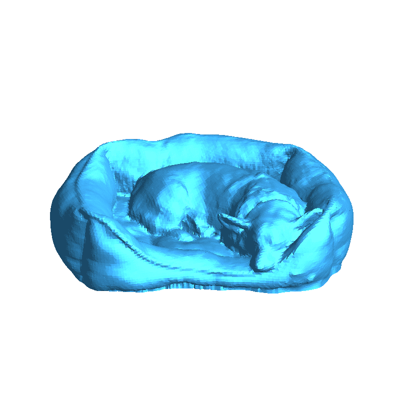 Sleeping Corgi in Bed-1