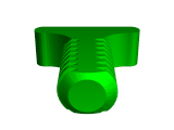 Headset stand with screw clamp-0