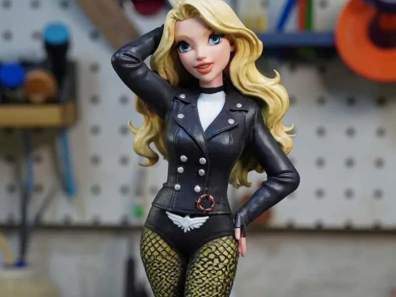 Black Canary Pin-Up