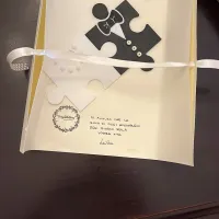 Bride & Groom Puzzle Pieces — Wedding Keepsake Set 💍-1