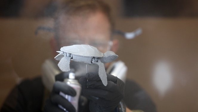 Can You Spray Paint 3d Printed Objects