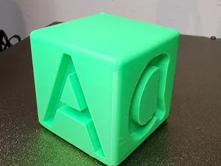 Block Letter A\a