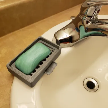 Soap Holder with Drain-1